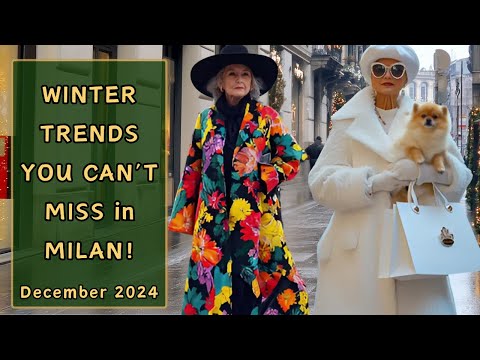 Milan Street Fashion Trends in December 2024: Italian Winter Stylish Inspiration