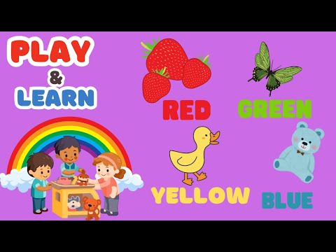 🎶 Colors for Toddlers! Catchy Kids Song to Learn Colors | Preschool Learning  Colors Made Easy 🌈