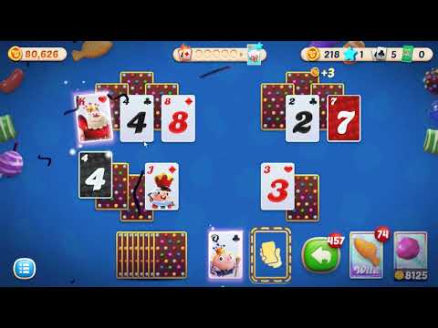 Candy Crush Solitaire Level 610 - NO BOOSTERS GAMEPLAY 🍬🃏 | SKILLGAMING ✔️