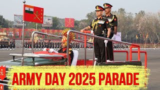 Indian Army Chief Gen Upendra Dwivedi Inspects The Army Day 2025 Parade At Pune