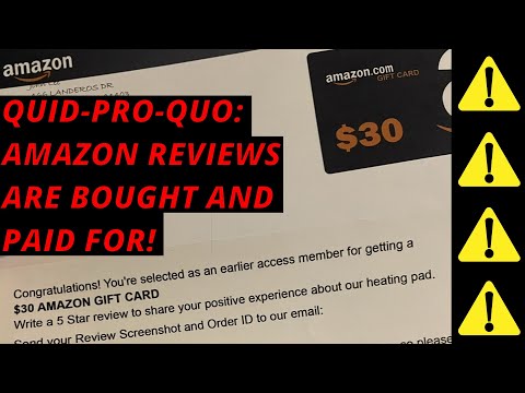 Amazon sellers bribe customers for good reviews; Amazon does nothing