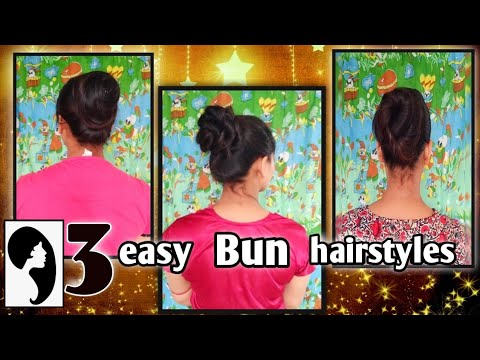 Bun Hairstyles For Ladies | Clucher Hairstyles For Long Hair | Simple Juda Hairstyles