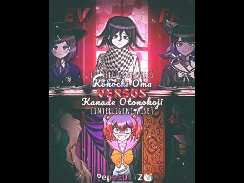 Kokichi Oma vs Kanade Otonokoji | intelligent wise #shorts