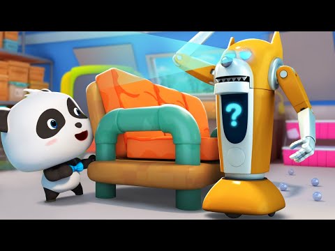 Kiki Has A Robot Dog | Magical Chinese Characters | Best Cartoons for Kids | BabyBus TV