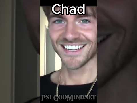 Fake alpha male vs Chad #looksmaxxing #alphamale #beauty #duet