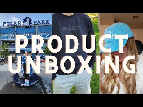 New Products Unboxing for My Faith x Fashion Online Clothing Boutique