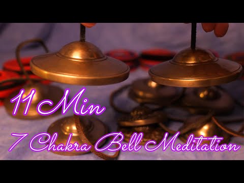 11 MIN. 7 CHAKRA MEDITATION W/RARE 7 CHAKRA TINGSHA BELL SET! ~ AVAILABLE AT: WWW.TEMPLESOUNDS.NET