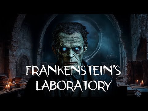 FRANKENSTEIN'S LAB | 1 HOUR DARK VICTORIAN LABORATORY AMBIENCE | DnD, STUDY, STORY TELLING, ASMR