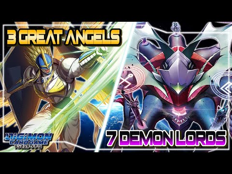 Digimon Card Game : Three Great Angels (Yellow) VS Seven Great Demon Lords (Purple) [EX-06]