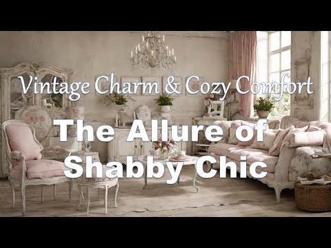 Unlocking the Secrets of Shabby Chic Charm #interiordesign #architecture #homedecor #shabbychic