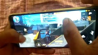 Poco x3 pro free fire gameplay test 2 finger handcam m1887 onetap headshot 120Hz display smoothaf🤭