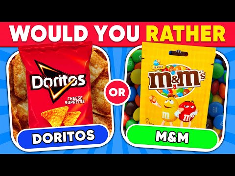 WOULD YOU RATHER...? Savory vs Sweet Food! 🍔🍫 Daily Quiz