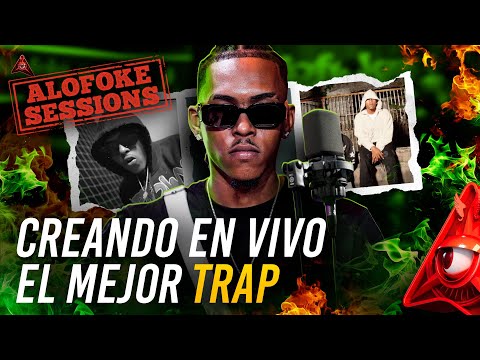 ESTAS VIENDO LA CREACIÓN DEL MEJOR TRAP CON  LIL NAAY EN LA SESSION 11 DE ALOFOKE CON CHAEL