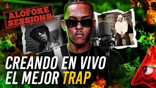 ESTAS VIENDO LA CREACIÓN DEL MEJOR TRAP CON  LIL NAAY EN LA SESSION 11 DE ALOFOKE CON CHAEL