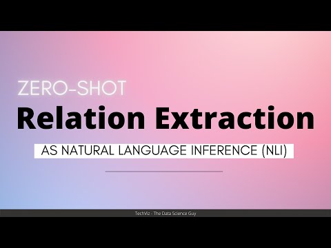 Zero-Shot Relation Extraction from Text as a Natural Language Inference Task