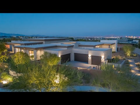 SOLD! 46 Crested Cloud Way, a Modern Family Compound in Las Vegas