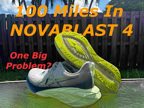 100 miles in the ASICS NOVABLAST 4!!