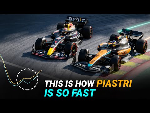 How Oscar Piastri Almost Beat Verstappen | F1 2023 Telemetry Analysis