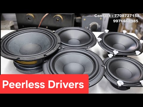 Peerless Speakers Ranges Available | Imported Woofers High Quality Audio Output | Review And Details