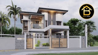 2 STOREY 4 BEDROOMS MODERN HOUSE RESIDENCE