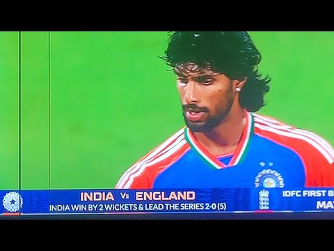 Tilak Varma 72* help Team India Victory in 2nd T20 against England in Chennai 2025