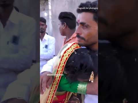 नवरीचे वडील 😢 Marathi wedding video YouTube vicky vahane for #instagram_vickydj_wahane