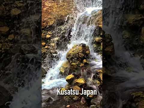 RELAXING nature in JAPAN KUSATSU ONSEN #viralshorts #shortsfeed #japan #viralvideo