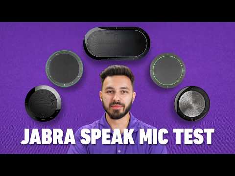 Jabra Speak Mic Showdown In Conference Room: Which Mic Performs Best?