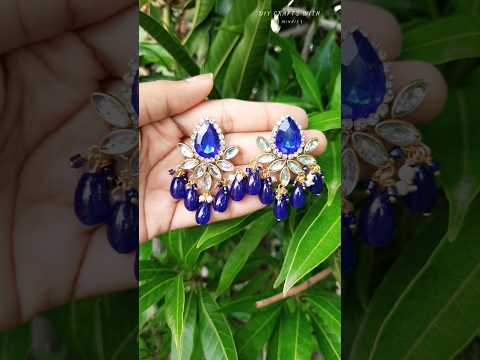 Easy Diy Earrings 😍 Part -1 #diy #shorts  #handmade #jewellerydiy #earrings #shortsfeed