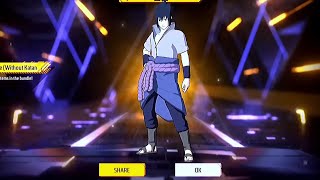 free fire Sasuke bundle event || ff new event | today new event free fire || free fire new event