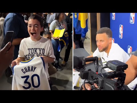 Stephen Curry Made This Young Fans Year!