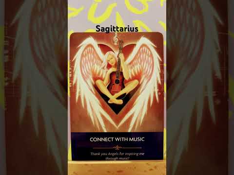 Sagittarius / You are being encouraged to take time in your day to listen to music #angelcards