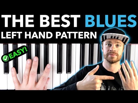 The BEST Blues Left Hand Pattern for Piano (Easy Version)