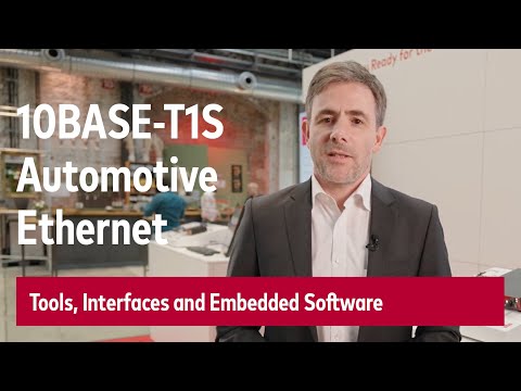 Automotive Ethernet: Tools, Interfaces and Embedded Software for 10BASE-T1S