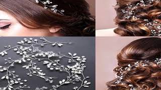 Wedding Hair Accessories Crystal Pearl Hair Belt Wedding Bridal Hair Ornaments Jewelry Bride Headdre