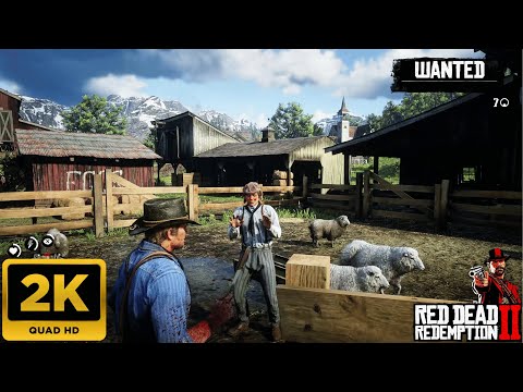 RDR2 Brutal Kill ON 2K Only Using Knife 🔪 #rdr2 #brutal #gaming