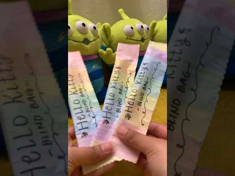 Stationary pens surprise bag, Hello Kitty pens #shorts #surprise #cute #asmr