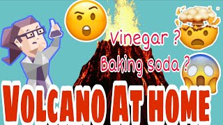 HOW TO MAKE VOLCANO AT HOME | EASY AND FUN KIDS EXPERIMENT | NaZNY TV