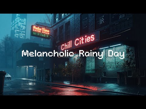 Melancholic Rainy Day 💧 1980s & 90s Lofi Hip Hop Beats  🌧️ Beats To Study / Relax To