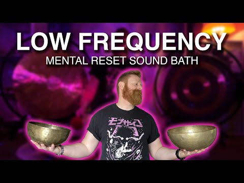 Low Frequency Nervous System Reset | Tibetan Bowl Meditation Sound Bath