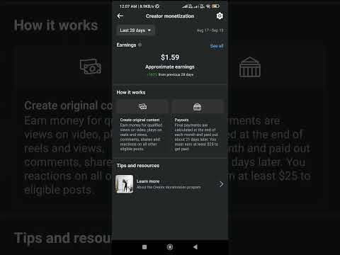 Facebook creator monetization part 2 #facebook #facebookreels #facebookearning #fbearning #earnmoney