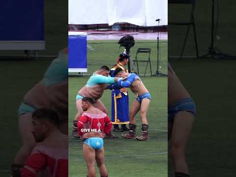 Bokh Wrestlers in Mongolia are the Ultimate Big Boys