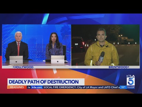 Crews make progress containing deadly Palisades, Eaton fires - Sunday 10 p.m. Team Coverage