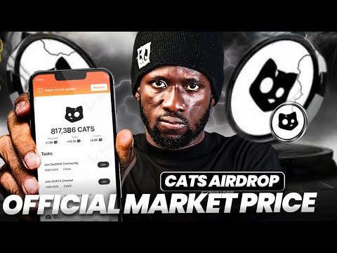 CATS AIRDROP Listing Price on BYBIT and GATE.IO [CATS to USDT] Step by Step