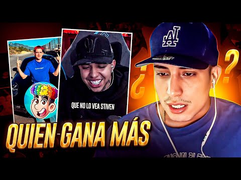 MR STIVEN REACCIONA AL CLIP DE WESTCOL | QUIÉN GANA MAS DINERO? 🤑