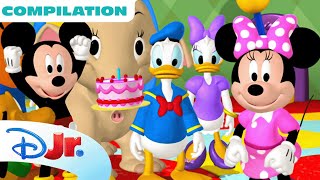 Minnie Mouse Full Episodes 🎀 | Mickey Mouse Clubhouse 4 Full Episodes | 1 Hour | @disneyjr