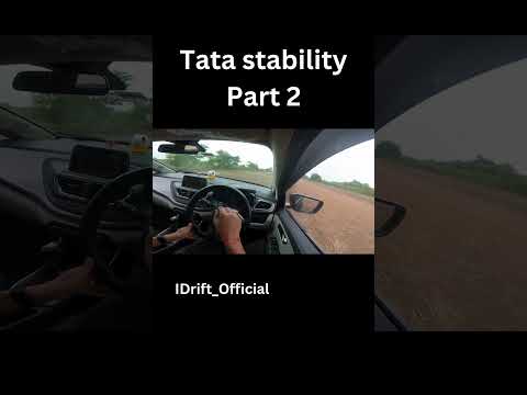 Tata altroz stability test at 95kmph #tata #tataaltroz #drift