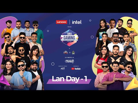 Lenovo + Intel Presents S8UL Gaming Festival | LAN Day 1