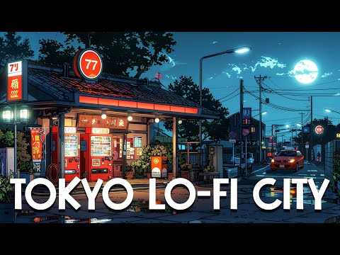 80's Lofi City 🔥Tokyo Midnight 🌃 Lo fi Beats To Sleep, Relax [lofi hiphop mix]