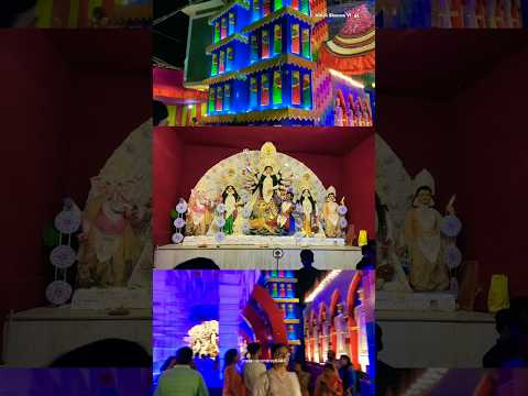 Durga Puja Mini Vlog Tour ❣️ #foryou #shortvideo #durgapuja #tour #pandal #status #whatsapp status